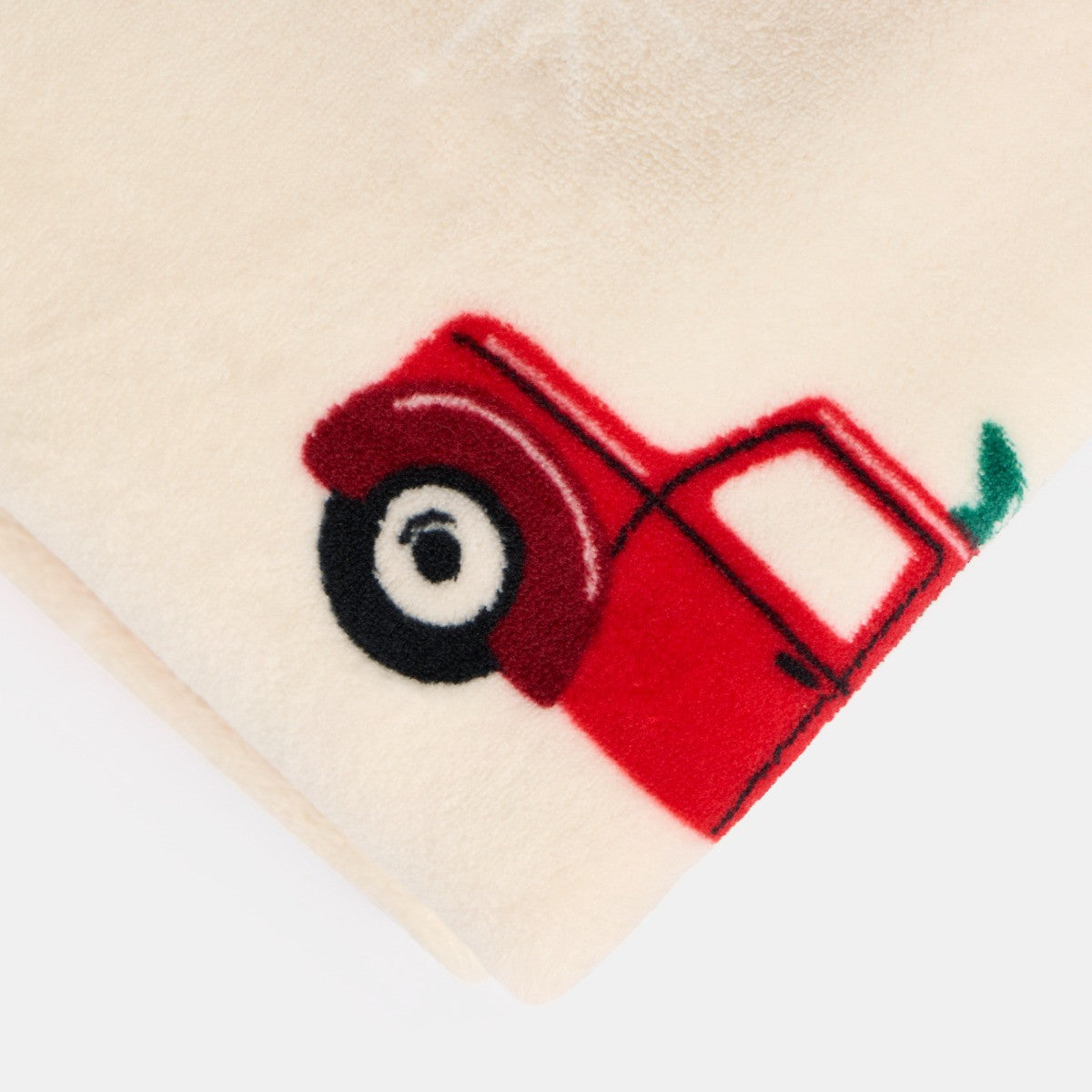 Home for Christmas Printed Throw – Natural