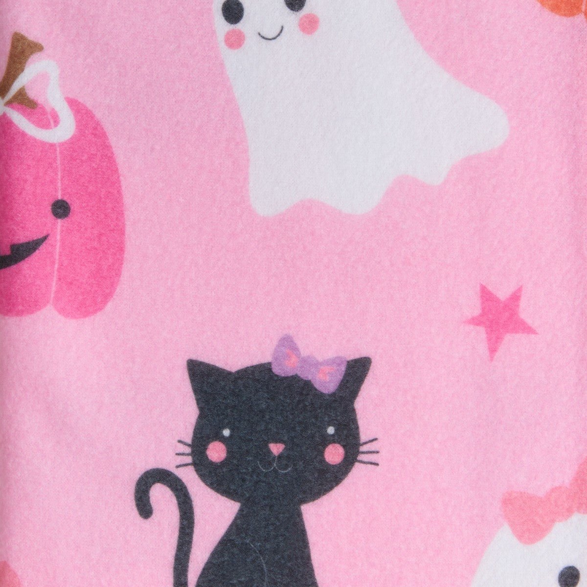 Girl Ghost Fleece Throw – Pink