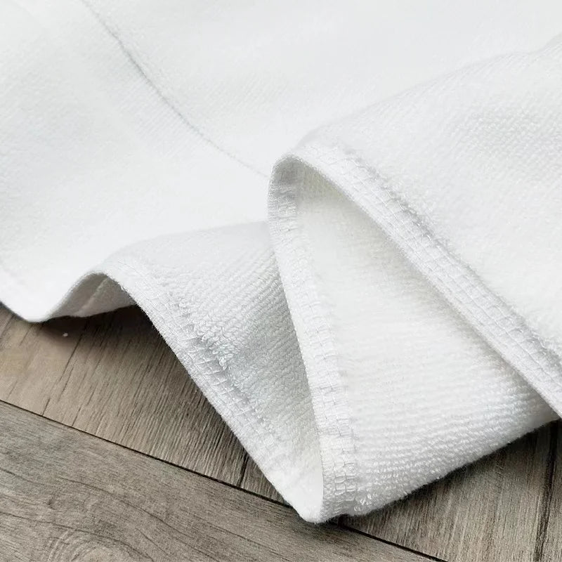 Thick cotton terry close-up