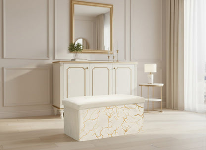 Luxury Marble Design Storage Box – Mink