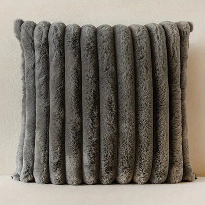 Chunky Corduroy Cushion Cover 45 x 45cm - Grey