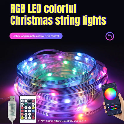 Colour Changing USB Fairy Lights with App & Remote