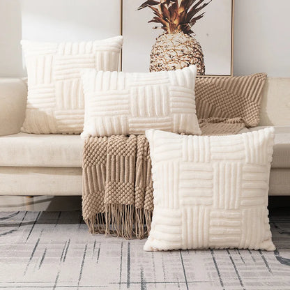 Faux Fur Plush Cushion Cover 45 x 45cm