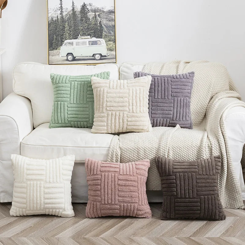 Faux Fur Plush Cushion Cover 45 x 45cm