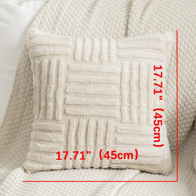 Faux Fur Plush Cushion Cover 45 x 45cm