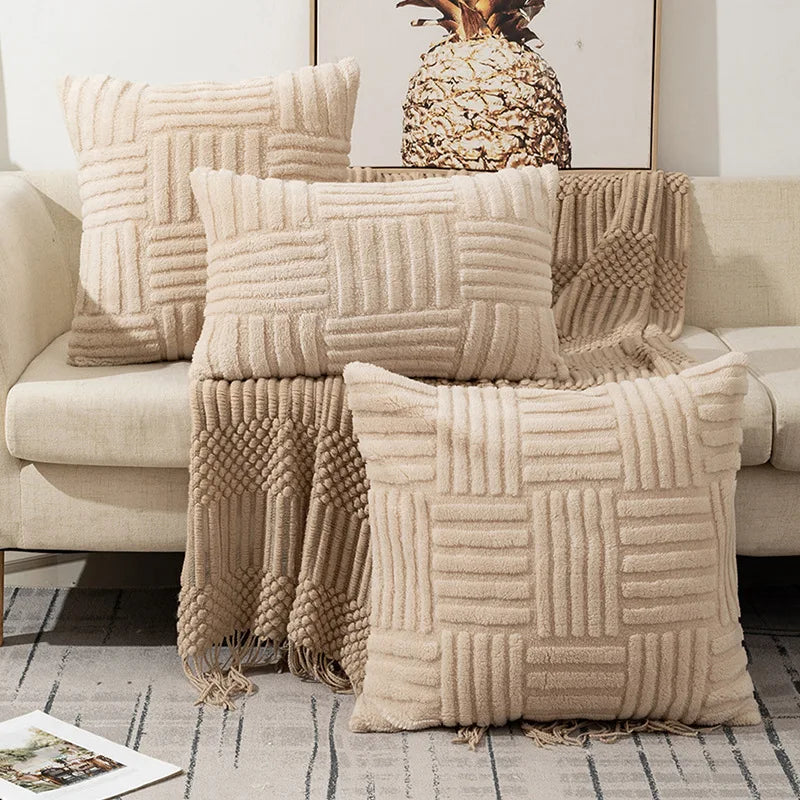 Faux Fur Plush Cushion Cover 45 x 45cm