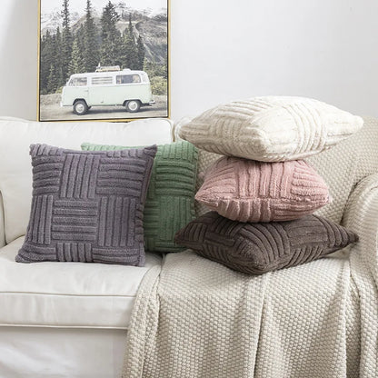 Faux Fur Plush Cushion Cover 45 x 45cm
