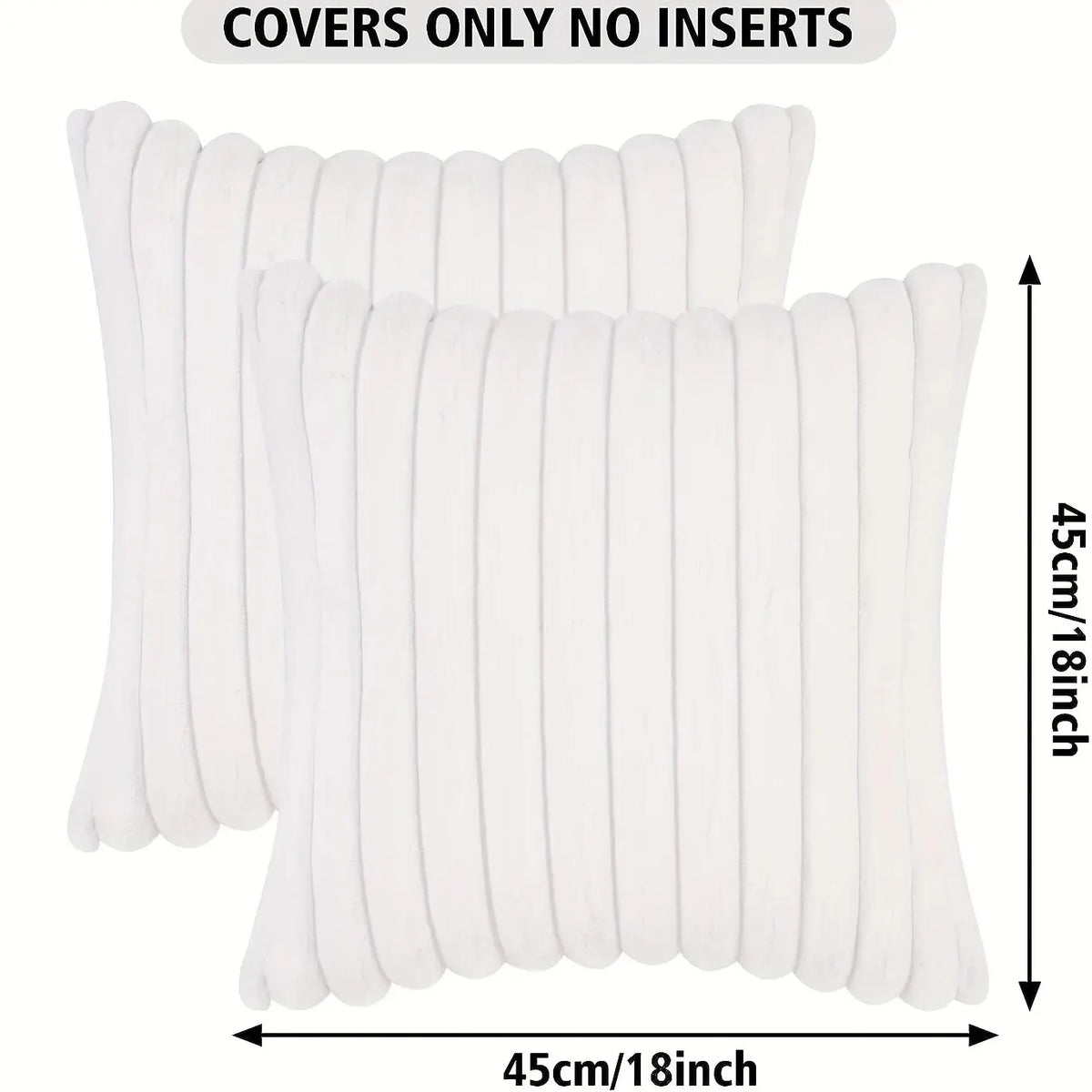 Chunky Corduroy Cushion Cover 45 x 45cm