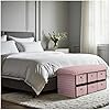 Large Ribbed Storage Boxes With Lid – Pink