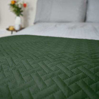 Pinsonic Throw – Forest Green