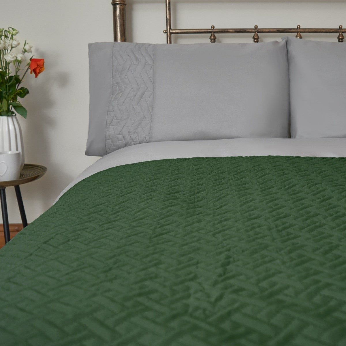 Pinsonic Throw – Forest Green