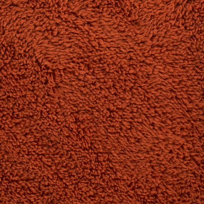 Teddy Fleece Throw – Rust