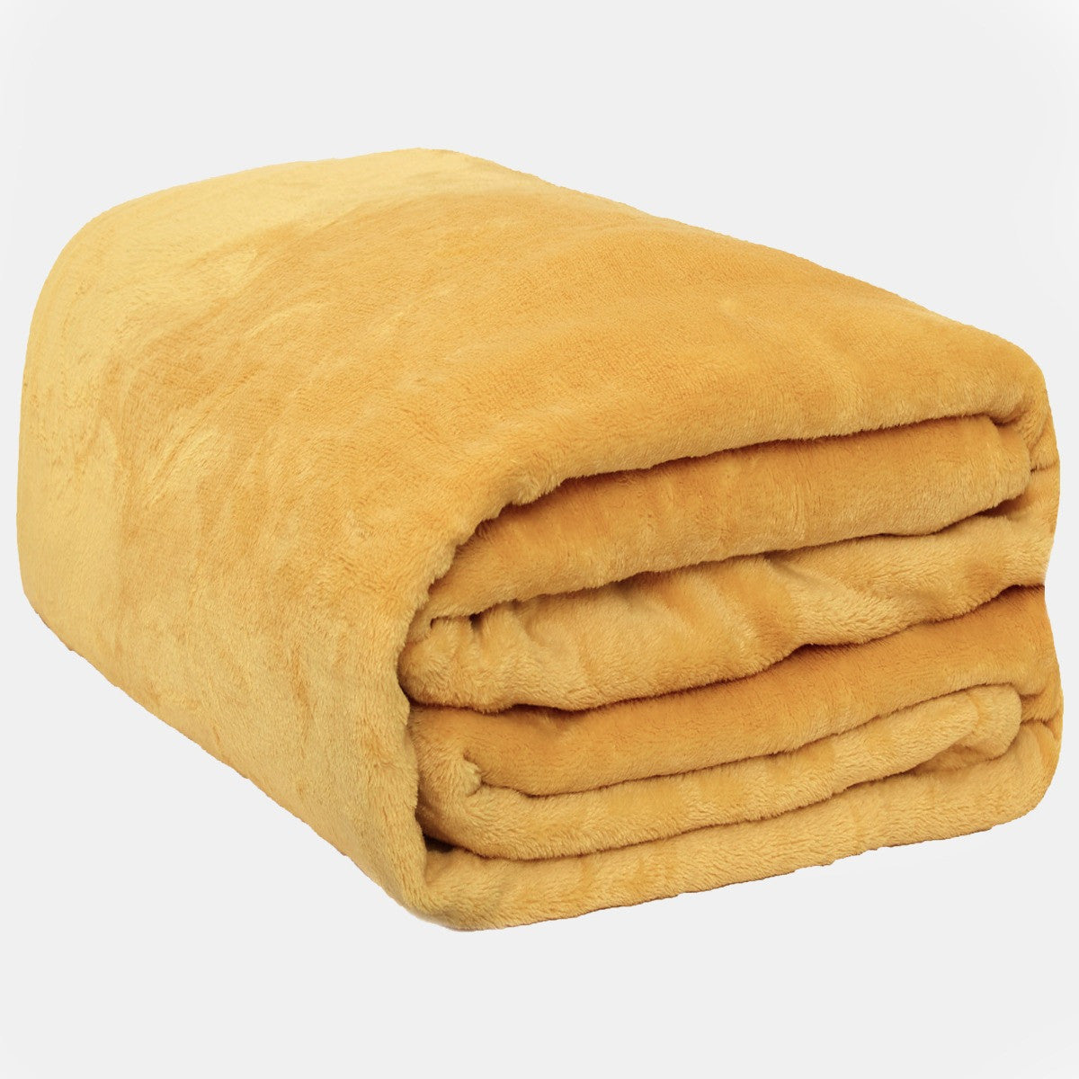 Supersoft Throw – Ochre Yellow