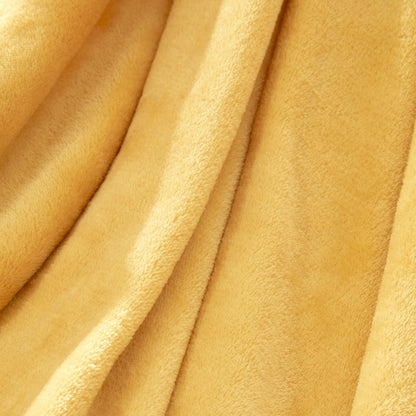 Supersoft Throw – Ochre Yellow
