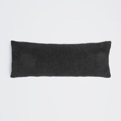 Teddy Bolster Pillow – Charcoal