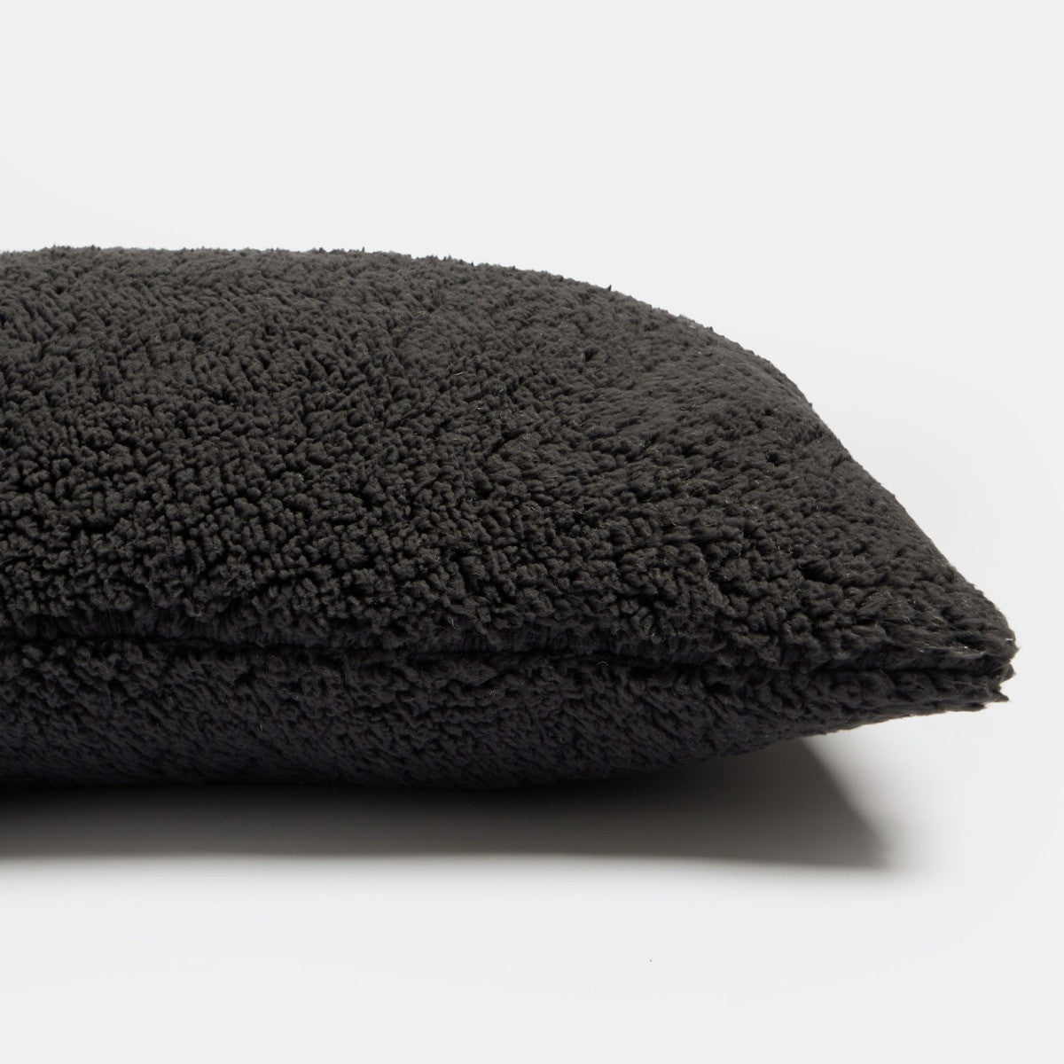 Teddy Bolster Pillow – Charcoal