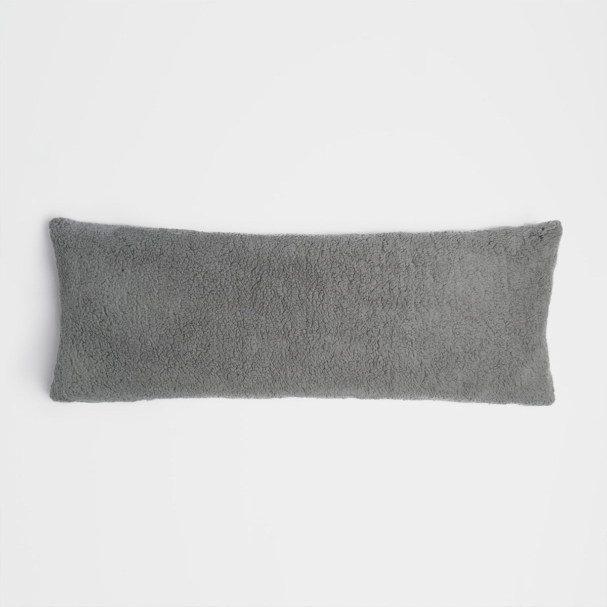 Teddy Bolster Pillow – Grey