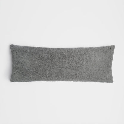 Teddy Bolster Pillow – Grey