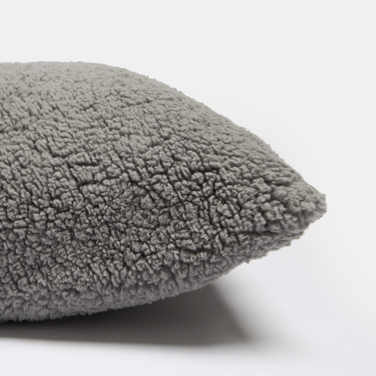 Teddy Bolster Pillow – Grey