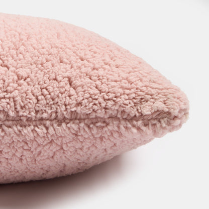 Teddy Bolster Pillow – Blush