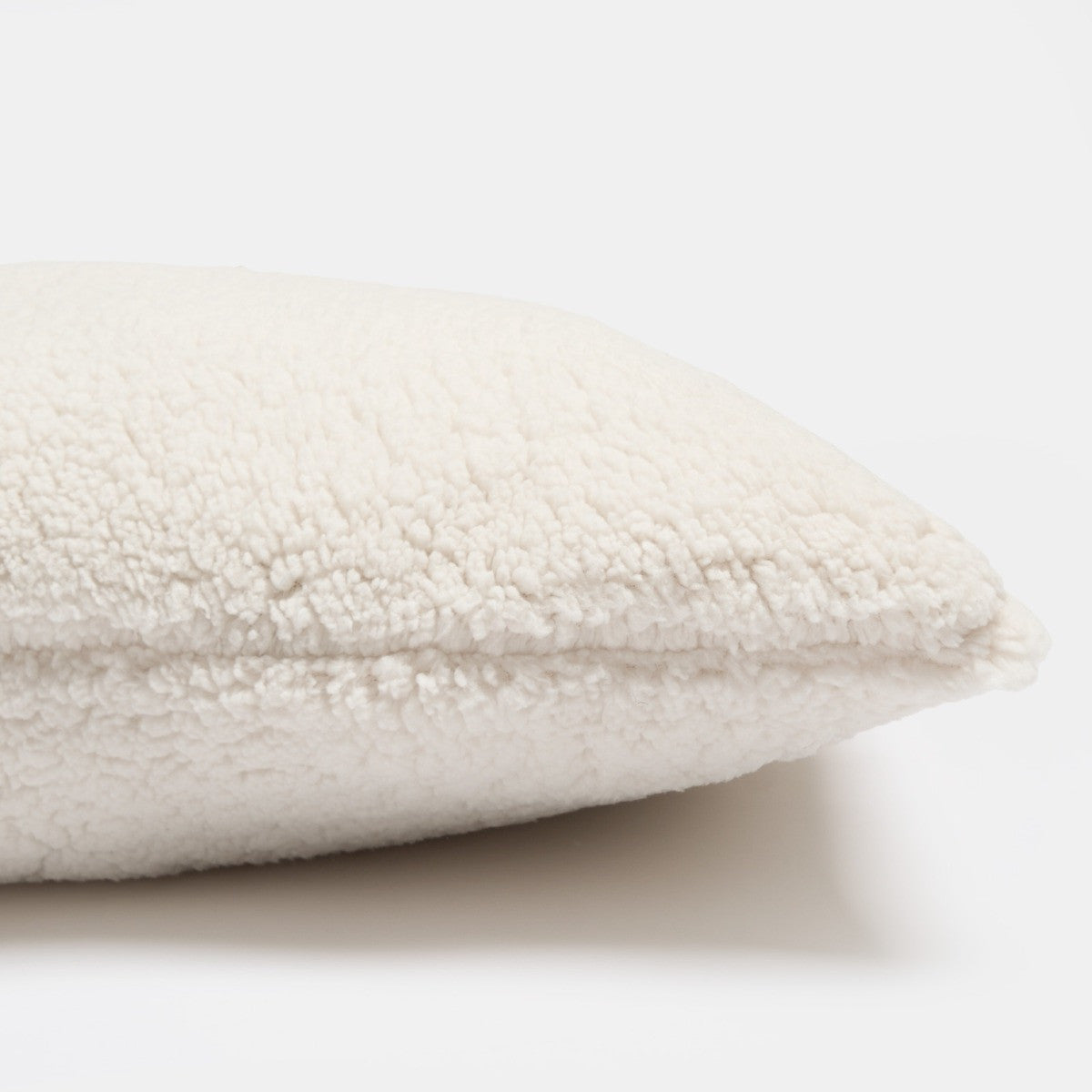 Teddy Bolster Pillow – Cream