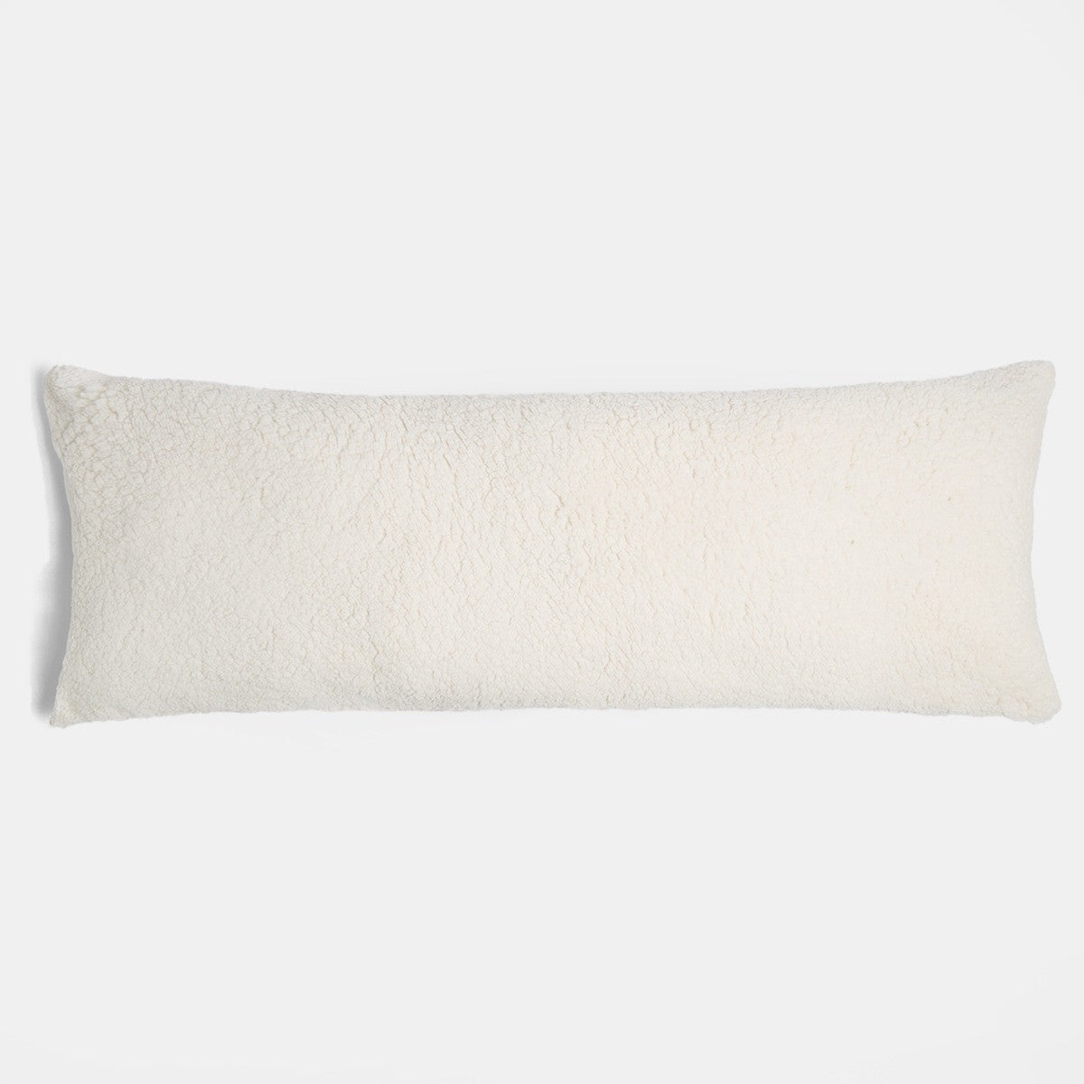 Teddy Bolster Pillow – Cream