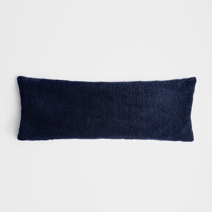 Teddy Bolster Pillow – Navy