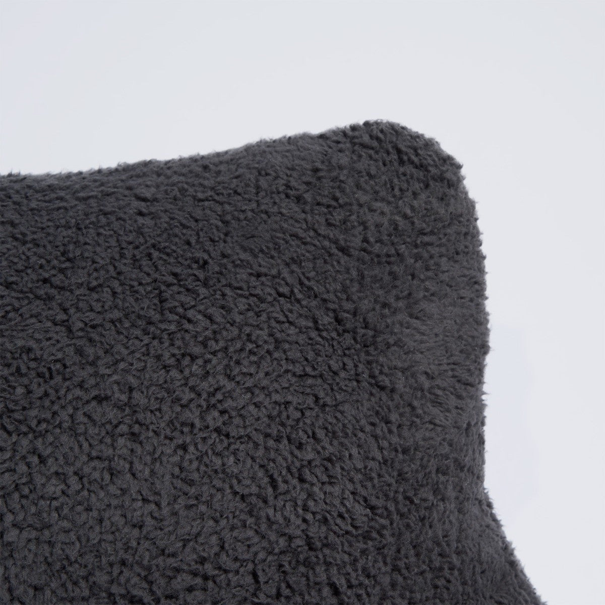 Teddy Cuddle Cushion – Charcoal