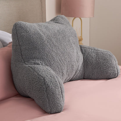 Teddy Cuddle Cushion – Grey