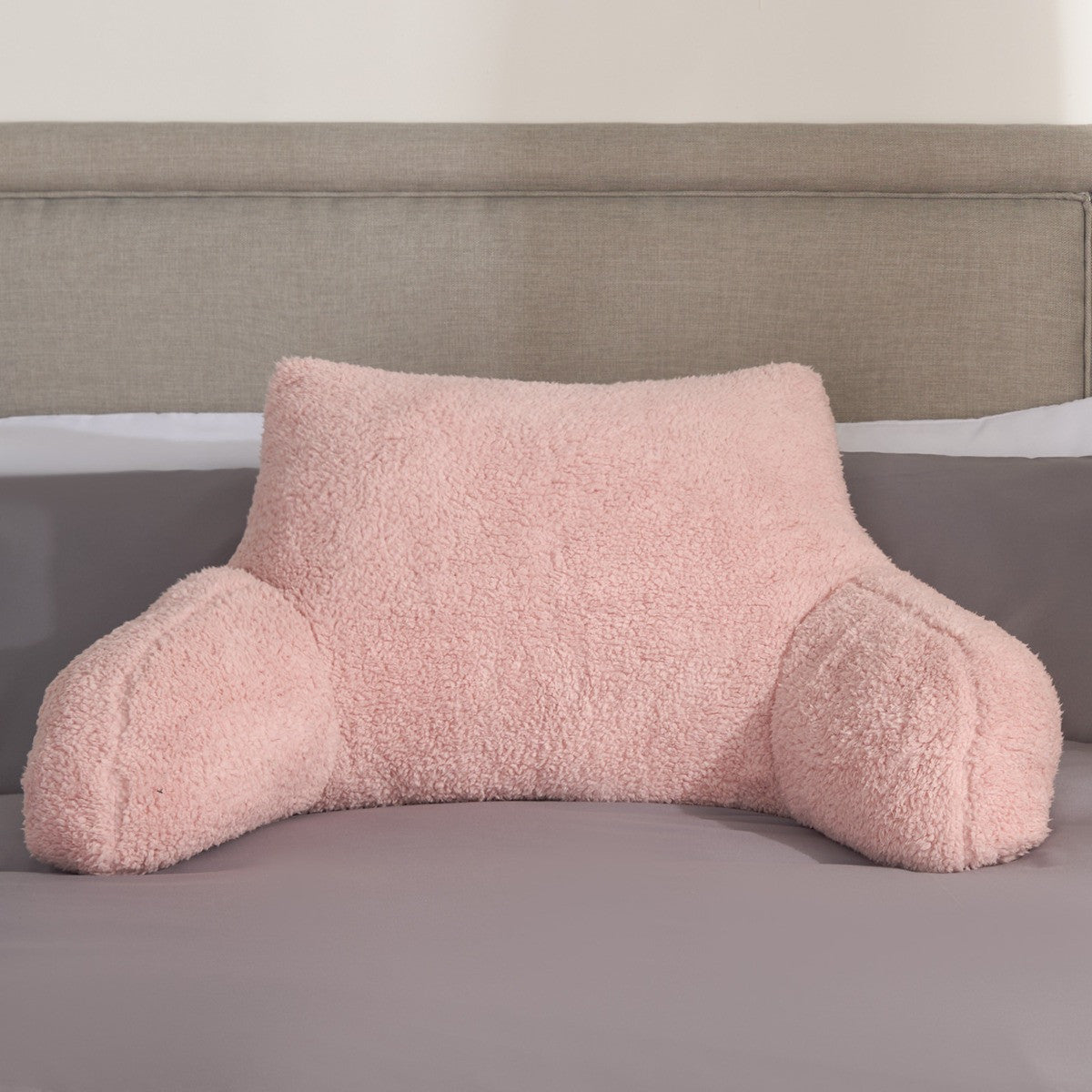 Teddy Cuddle Cushion – Blush