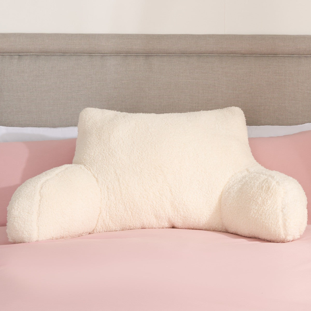 Teddy Cuddle Cushion – Cream