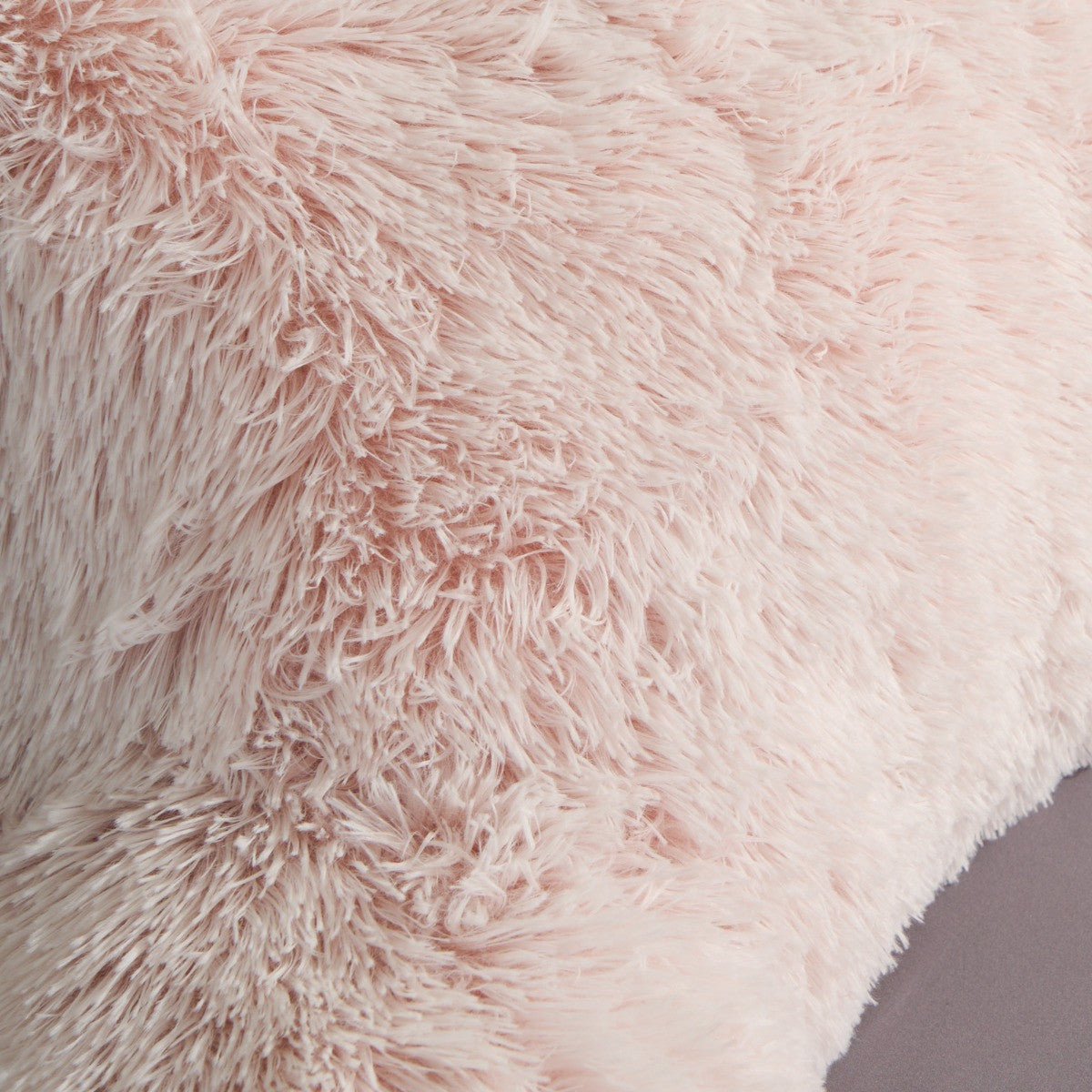 Long Hair Cuddle Cushion – Pink