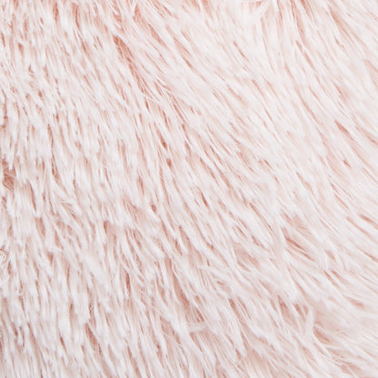 Long Hair Cuddle Cushion – Pink