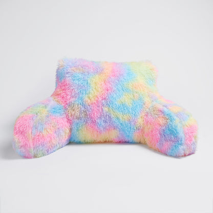 Long Hair Cuddle Cushion – Rainbow Tie Dye