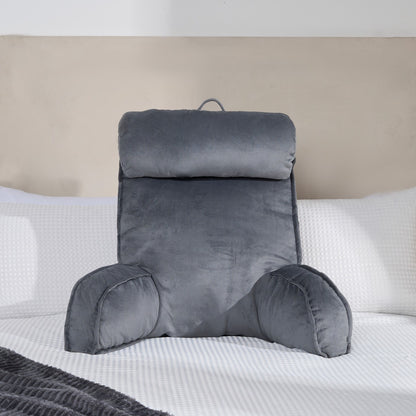 Cuddle Cushion with Head Rest – Grey