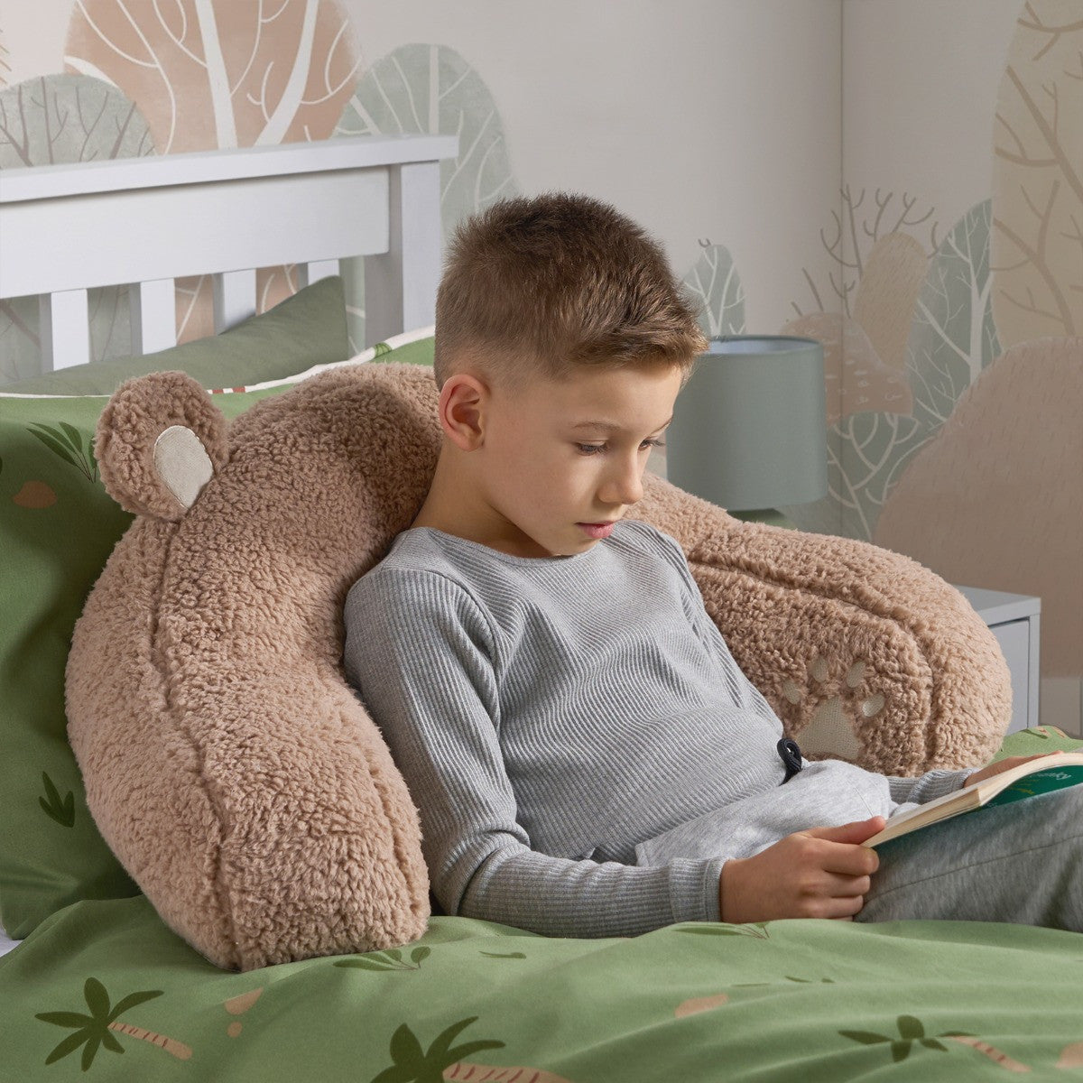 Bobby The Bear Cuddle Cushion – Brown