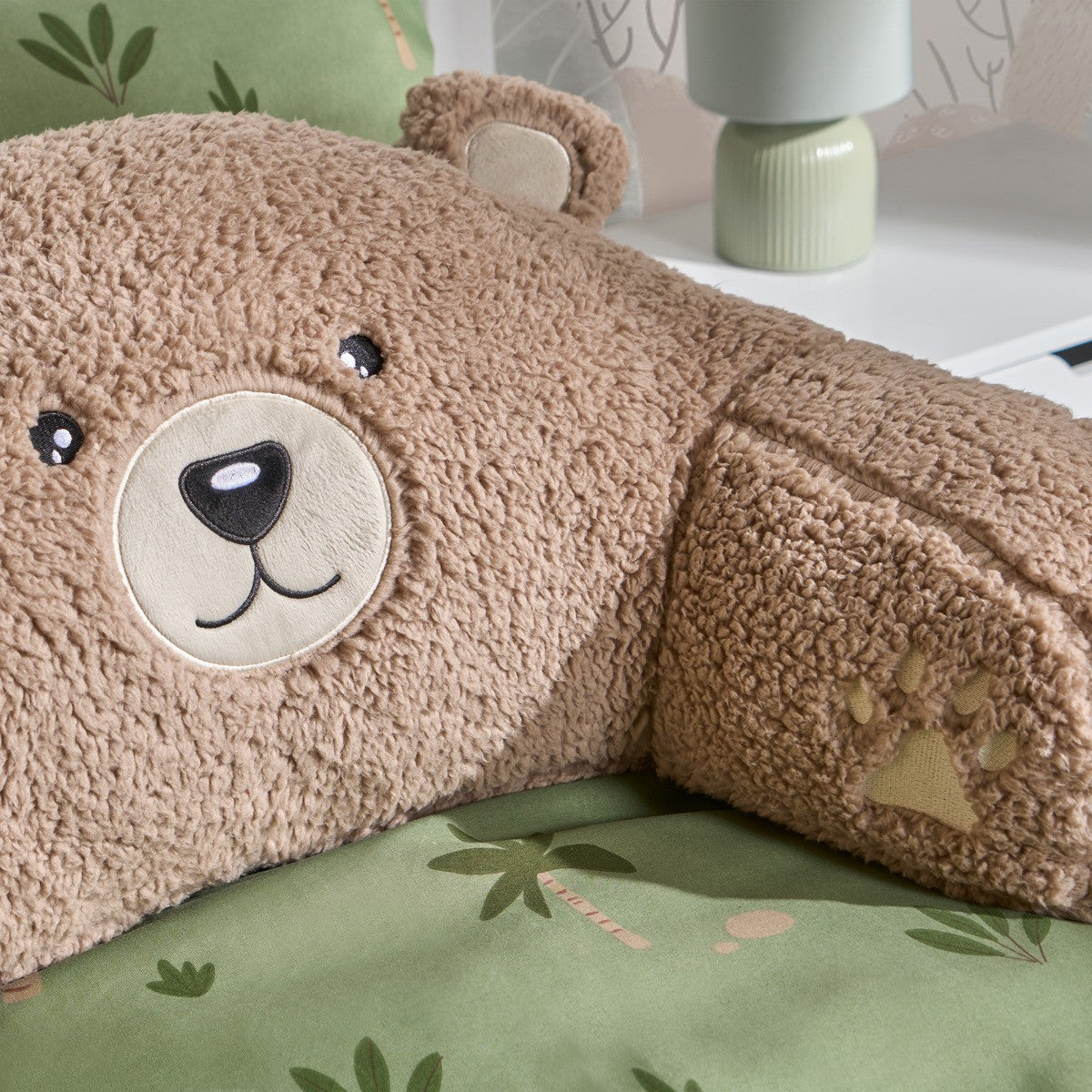 Bobby The Bear Cuddle Cushion – Brown