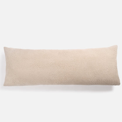 Teddy Bolster Pillow – Natural