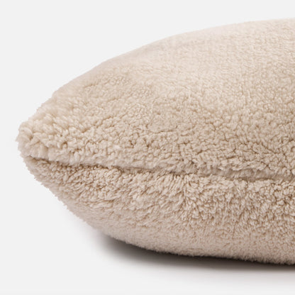 Teddy Bolster Pillow – Natural
