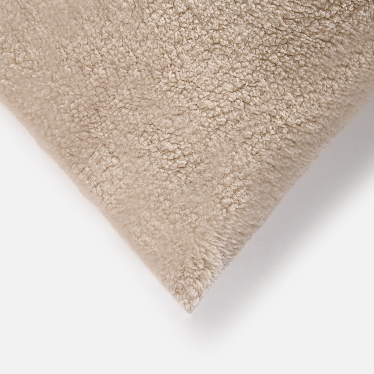 Teddy Bolster Pillow – Natural
