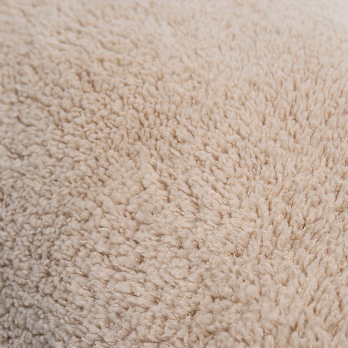 Teddy Bolster Pillow – Natural