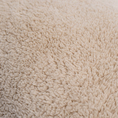 Teddy Bolster Pillow – Natural
