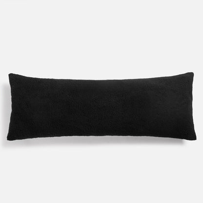 Teddy Bolster Pillow – Black