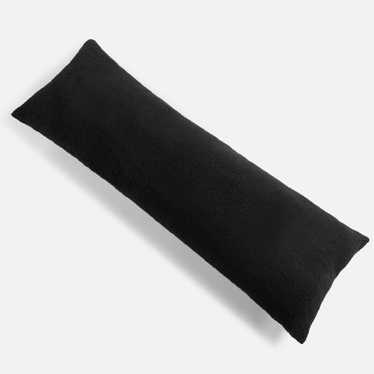 Teddy Bolster Pillow – Black