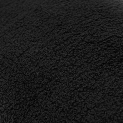Teddy Bolster Pillow – Black
