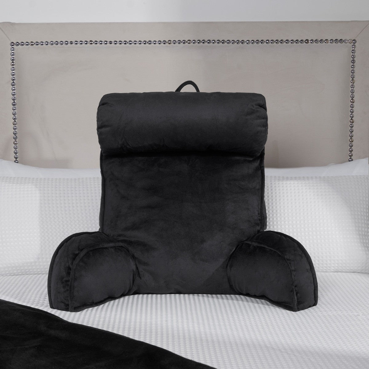 Cuddle Cushion with Head Rest – Black