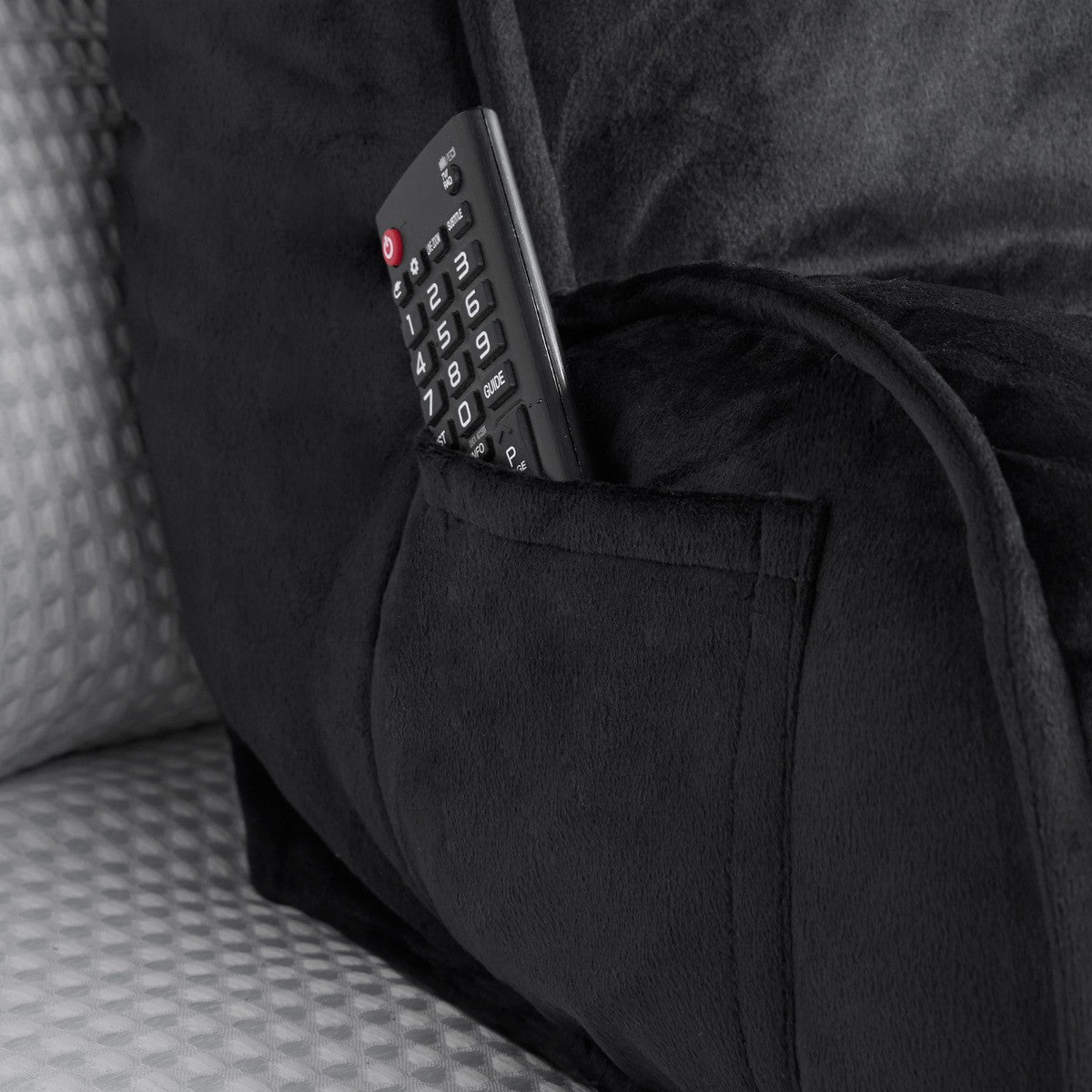 Cuddle Cushion with Head Rest – Black