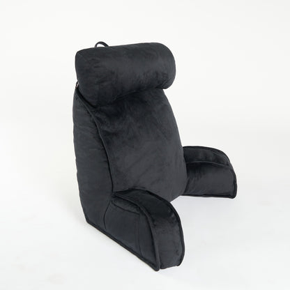 Cuddle Cushion with Head Rest – Black