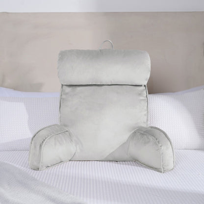 Cuddle Cushion with Head Rest – Silver
