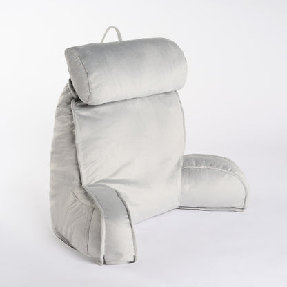 Cuddle Cushion with Head Rest – Silver